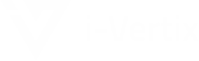i-Vertix Logo in Weiß